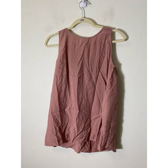 NWT luxury tank Nap Mauve Purple Sleeveless Top medium - Picture 3 of 5